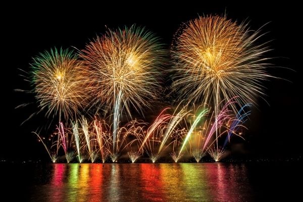 Vuurwerk Cannes