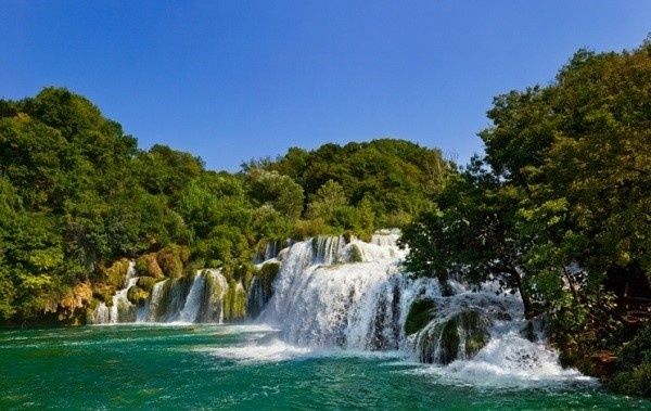 Krka watervallen