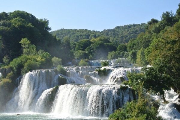 Krka watervallen